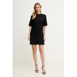 Bombažna obleka Armani Exchange