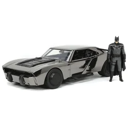 Avtomobilček Batman Batmobile 2022 Comic Con Jada kovinski z odpirajočimi vrati in figurica Batman dolžina 19 cm 1:24