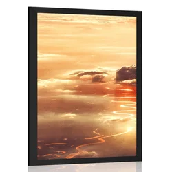 Plakat očarljivi oblaki - 40x60 no frame