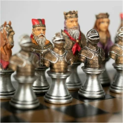 Šah Set Medieval 33 x 33 cm