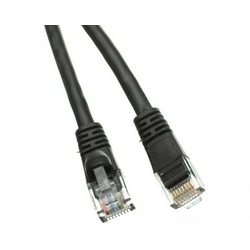 LAN UTP-Kabl E-Green UTP patch Cat6e 0.5m crni