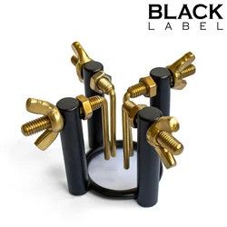 Black Label 4-Way Urethral Stretcher Black-Gold