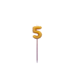 2BEES®? Rojstnodnevna svečka številka 5 - balon