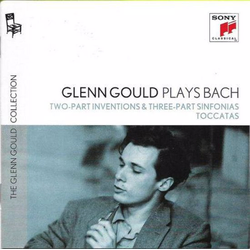 BACH J.S.:TWO-PART INVENTIONS & THREE-PART SINFONIAS/TOCCATAS/GLENN GOULD 3CD