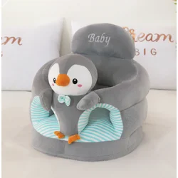 Baby Line Foteljica za bebe Pingvin A12, Siva