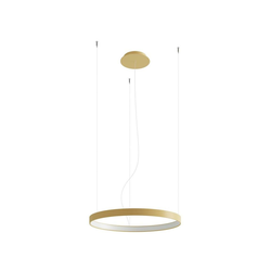 Thoro TH.217 - LED luster na sajli RIO LED/30W/230V CRI95 4000K prečnik 55 cm zlatni