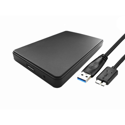 Zunanje ohišje za HDD/SSD disk 2,5 USB 3.0, črno