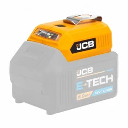 JCB Adapter za polnjenje USB z LED lučko