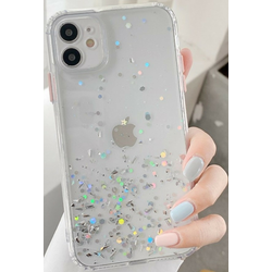 MCTK6-HUAWEI P30 Furtrola 3D Sparkling star silicone Transparent