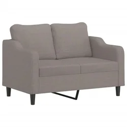Vidaxl Dvosed taupe 120 cm blago
