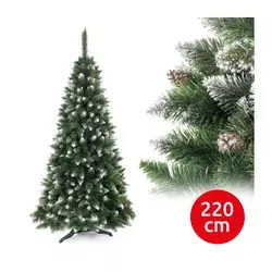 Božićna jelka CRISTAL SILVER 220 cm bor