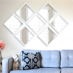 Wallity Set ogledala SETAYNA_021, Beli