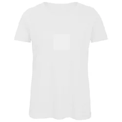 MAJICA KRATKI RUKAVI B&C INSPIRE T/WOMEN 140G BIJELA 2XL