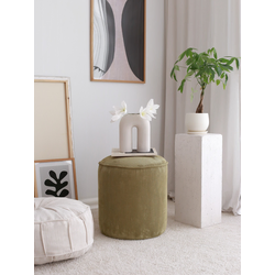 Atelier del Sofa Tabure 43x45x43cm, Kaki