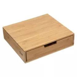 FIVE ORGANIZATOR SA FIOKOM 34,5X30,5X8CM BAMBUS NATURAL 151259