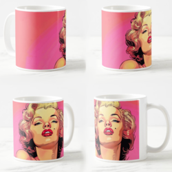 Šolja Marilyn, 330 ml, Bela