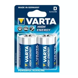 Varta High Energy baterija Mono/D, 2 kos