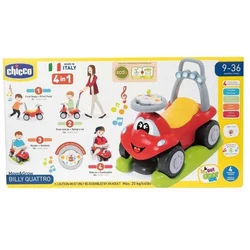 Chicco Guralica 4u1 Billy, 9m+, Crvena