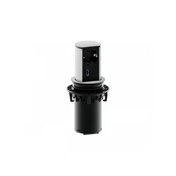 BACHMANN Elevator uvlačiva utičnica 1xšuko,1x USB punjač 5.2V/2.15A,kabl 2m 928.017