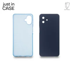 Just in case 2u1 Extra case MIX paket maski za telefon za Samsung A07 PLAVI ( MIX241BL )