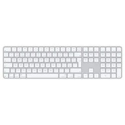 Apple Magic Keyboard Numeric Touch ID/Brezžični Bluetooth/CZ postavitev/bela MXK73CZ/A