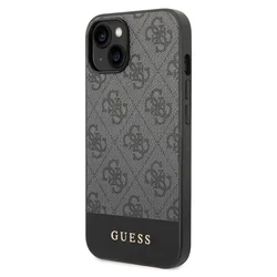GUESS Maska za telefon iPhone 15 6.1 GUHCP15SG4GLGR, Siva