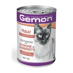 Gemon Cat Chunkies Adult With Salmon And Shrimps 415 g