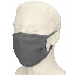 Zine Facecover Cloth Mask pebble grey Gr. Uni