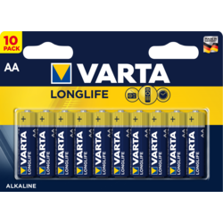 Varta AA Longlife 1.5V Alkaline baterije , 10 komada