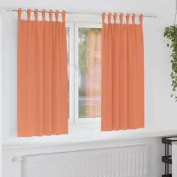 Zavjese za blackout s prstenovima 2 kom. Terakota 175 x 140 cm