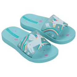 Ipanema Papuče za devojčice 83614-AY575, Urban VI Slide Kids, Svetloplave
