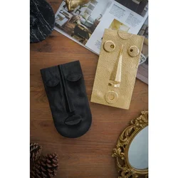 Ers2413 GoldBlack Decorative Wall Accessory Set (2 Pieces)