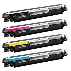 Komplet kompatibilnih tonerjev za HP 130A / CF350A + CF351A + CF352A + CF353A