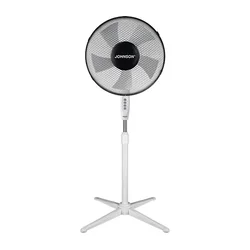 JOHNSON - podni ventilator COLONNA 45W/230V, prečnik 43 cm, crna/bela