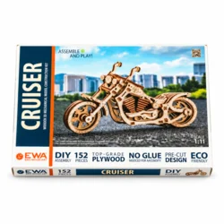 Rayher. Lesena 3D sestavljanka motor Cruiser