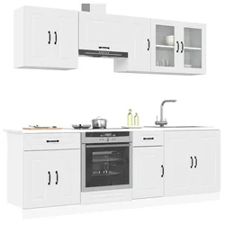 Set kuhinjskih elementa od 8 dijelova Kalmar izrađeno drvo