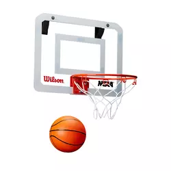 Wilson NCAA PRO MINI HOOP, košarkarska tabla z obročem, bela