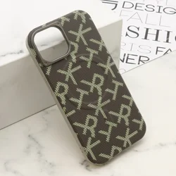 Magsafe Futrola monogram za iphone 15 (6.1) siva ( F125072 )