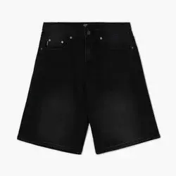 Cropp - Baggy teksas šorts - CRNO