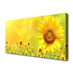 tulup.si Slika na platnu Sončnica flower rastlin 120x60 cm