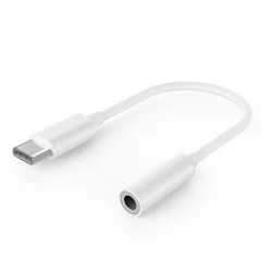 GEMBIRD A-CM-3.5F-01 USB type-C plug to stereo 3.5 mm audio adapter cable, white (CCA-UC3.5F-01-DAC)