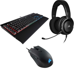 Corsair komplet K55 Pro + Harpoon Pro + HS45 Surround