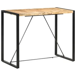Barska miza 140x70x110 cm iz trdnega mangovega lesa