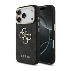 Maska Guess 4G Big Classic Logo za iPhone 17 Pro/ 18 Pro crna