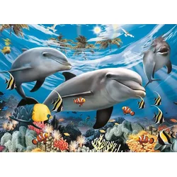 Ravensburger Puzzle Delfini, 60 delova
