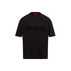 HUGO Majica Dinkee rdeča/črna