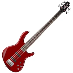 CORT ACTION BASS V PLUS Trans Red 5-strunska bas kitara