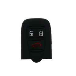 CAR 888 ACCESSORIES Silikonska navlaka za ključeve Alfa Romeo crna