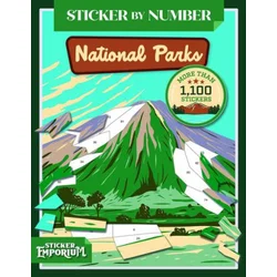 STICKER BY NUMBER NATIONAL PARKS