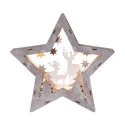 Eglo 410413 - LED Božićna dekoracija FAUNA 10xLED/0,03W/2xAAA